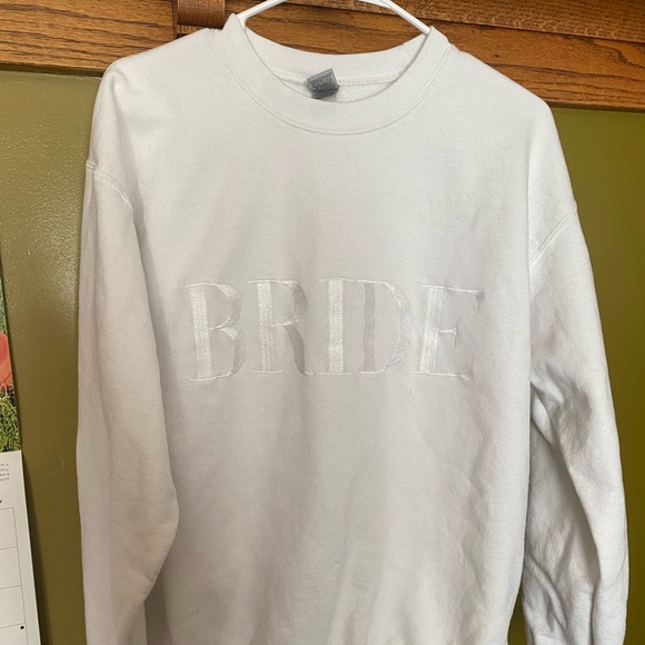 BRIDE embroidered crewneck-Medium - Picture 2 of 3